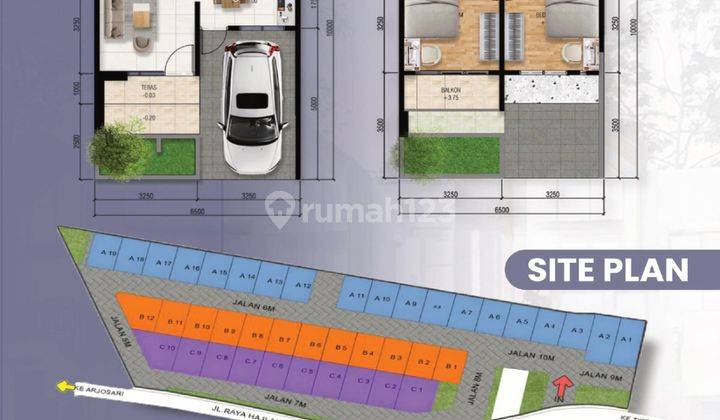 promo Rumah murah Banjararum Land Singosari Malang dekat Terminal Arjosari 2