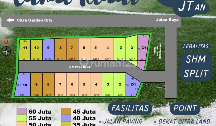 tanah kavling termurah gunungsari, candi kidal tajinan kab malang 1