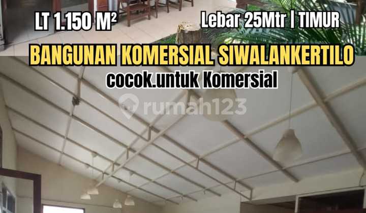 DIJUAL/DISEWAKAN RAYA SIWALANKERTO Cocok Untuk Supermarket,Kos"an