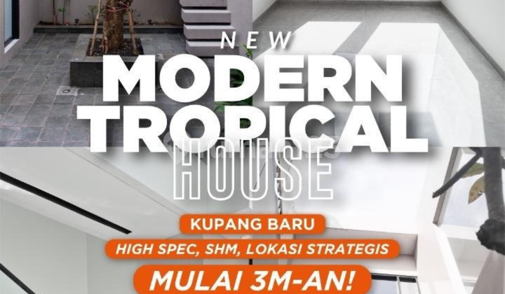 Last Unit NEW Modern Tropical House Kupang Baru, Sby Barat Last Unit NEW Modern Tropical House Kupang Baru, Sby Barat