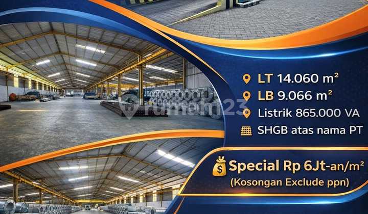 Dijual Ex Pabrik Baja Ringan Gresik, Jawa Timur