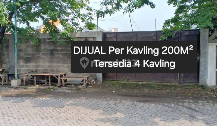 Dijual Tanah gudang Jl. Keputih Tegal Timur, Surabaya Tersedia 4 Kav 200M² 1