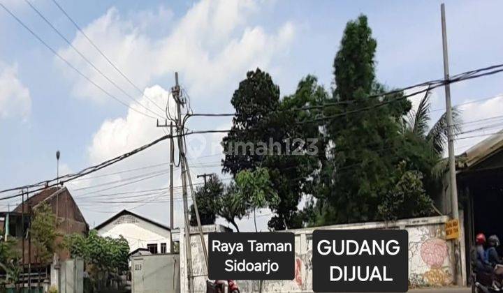 Hot Listing Dijual Gudang Jl. Raya Taman, Sidoarjo 1