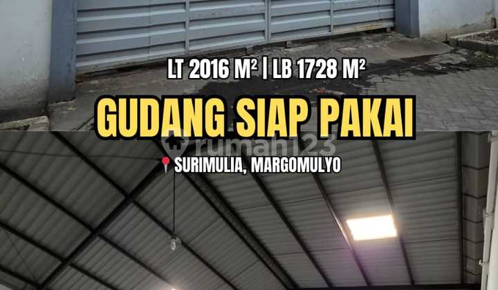 Ready-to-Use Warehouse 4 Units Surimulia Margomulyo