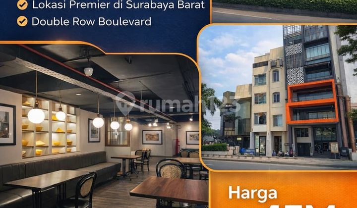 Dijual Gedung Komersial Dual Fungsi Resto dan Kantor 10 Lantai