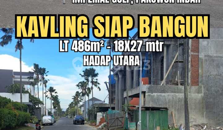 Kavling siap bangun di Pakuwon indah Imperial Golf