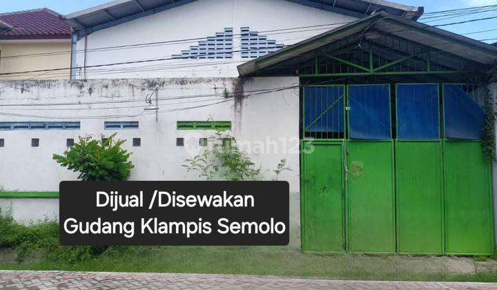 Dijual disewakan Gudang Klampis Semolo Tengah, Surabaya 1