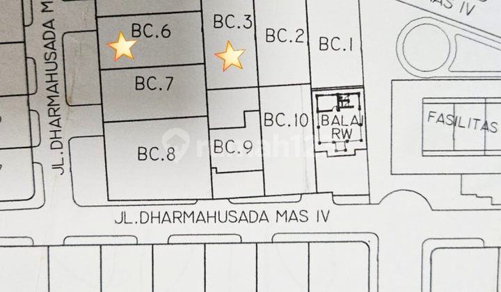 Dijual Kavling Siap Bangun Dharmahusada Mas 2 Kavling