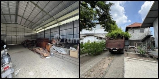 Jual bawah harga pasar Gudang Raya Mastrip Bogangin jalan besar