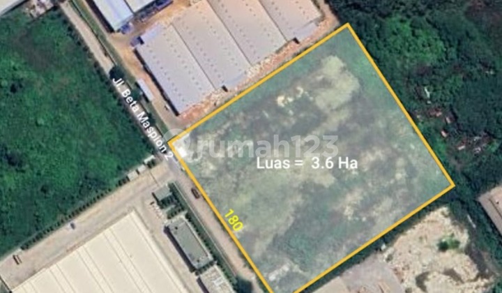 MURAH TANAH INDUSTRI Strategis Siap Bangun Jl. Beta Maspion 2 MURAH TANAH INDUSTRI Strategis Siap Bangun Jl. Beta Maspion 2