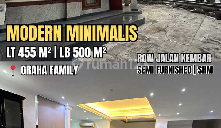 House in the Favorite Location of Graha Family, West Surabaya, Twin Street Row