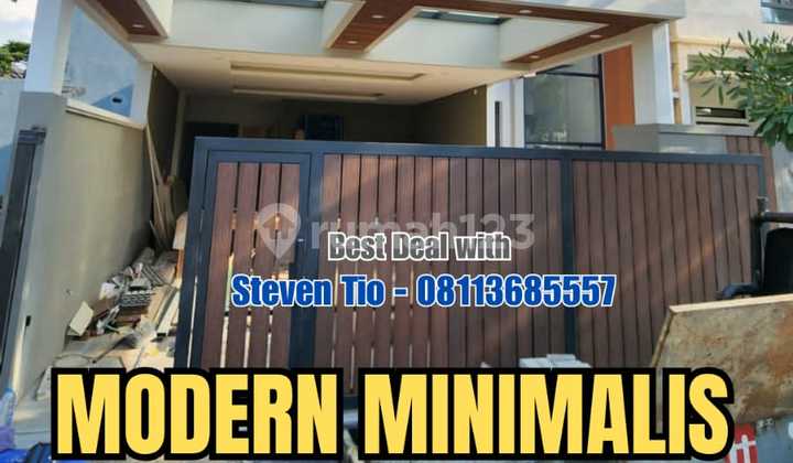 NEW GRESS COZY HOME Modern Minimalis 3 Lantai Citraland Utama