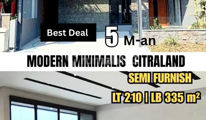 Rumah New Gress Woodland Semi Furnished & Bonus Taman