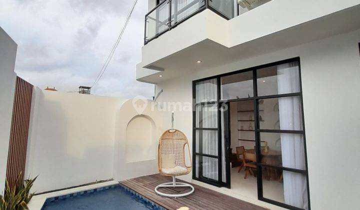 For rent Brand New 2-Storey Villa with Rooftop located in Mumbul Housing, Nusa Dua with Ocean and Toll View 1