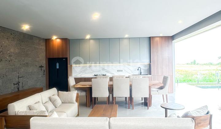 rent beautiful villa rice field view kaba kaba tabanan