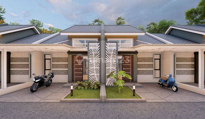 Rumah Modern Minimalis Di Area Parung Bogor Dengan Lokasi Yang Strategis Pas Banget Di Pinggir Jalan Hj Mawi 1