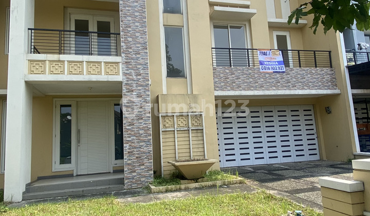 Rumah 3 lantai di Sutera Onyx Alam Sutera, Tangerang Selatan