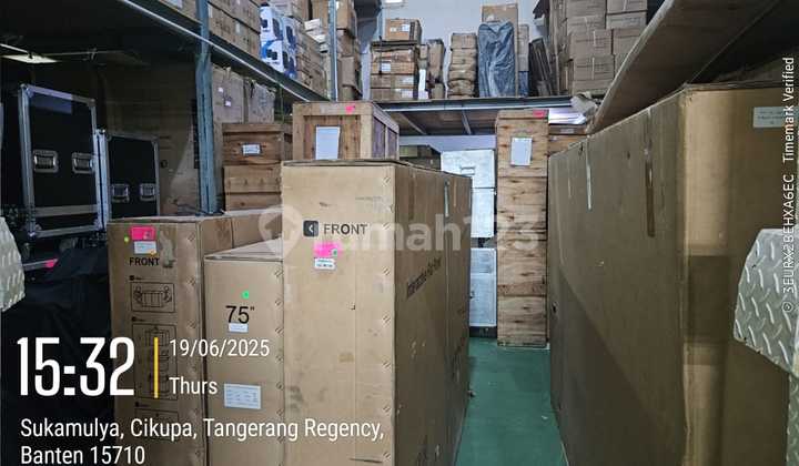 For Sale Warehouse with 2-story office in Bizpoint area, Cikupa, Tangerang For Sale Warehouse with 2-story office in Bizpoint area, Cikupa, Tangerang