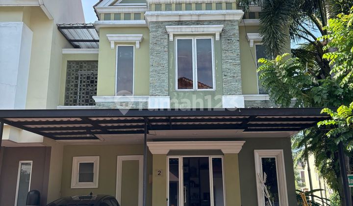 Rumah Hook Sudah Renovasi di Malibu Village Gading Serpong, Tangerang