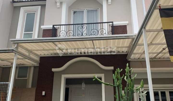 Rumah Furnished Renovasi di Cluster Crystal Gading Serpong, Tangerang