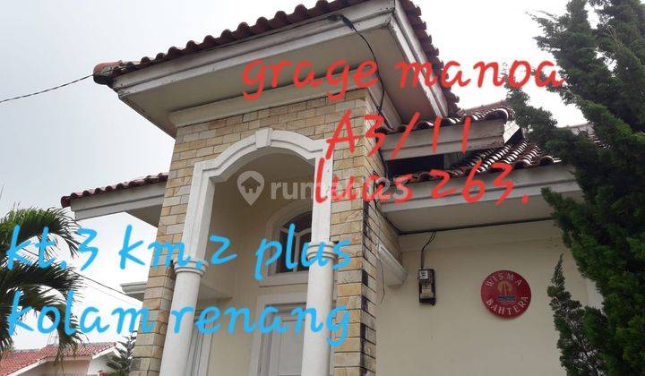 Dijual Rumah Shm Grage Manoah Ciracas.kuningan 1