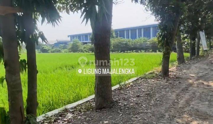 DIJUAL TANAH AREA LIGUNG ZONA INDUSTRI MAJAENGKA 1