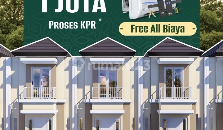 Rumah Baru 2 Lantai D Bawah 1 M