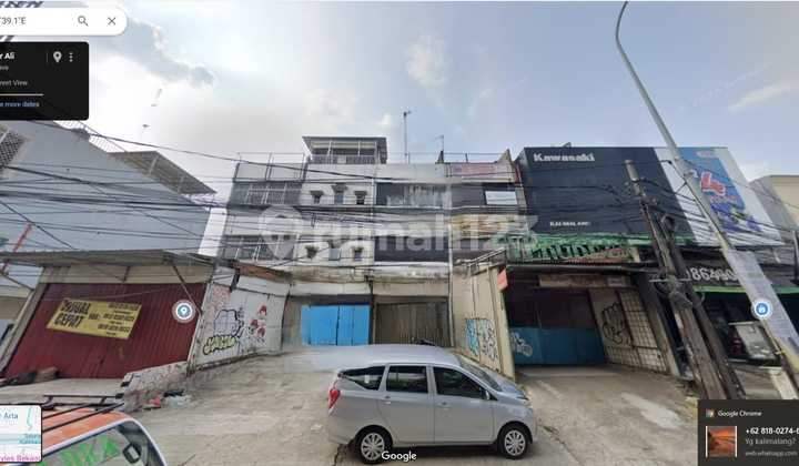 RUKO 3 LANTAI DISEWAKAN DI KALIMALANG BINTARA   2