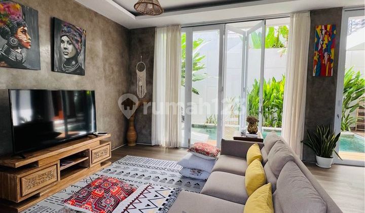 Villa 3 Br Rice Field View In Rooftop Canggu Berawa