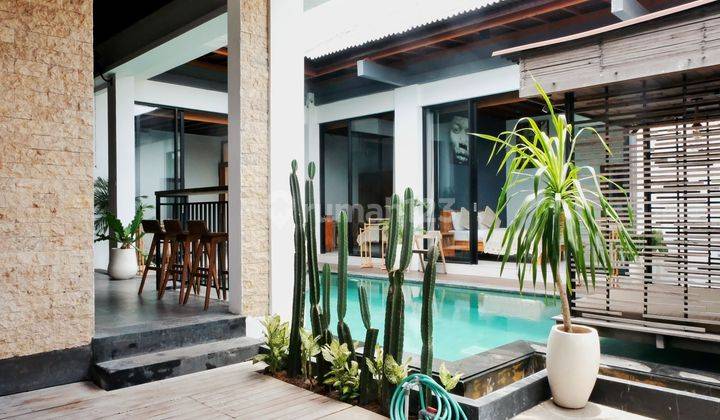 Dijual Villa 3BR di Canggu Fully Furnished Lt 200 M2 SHM 2