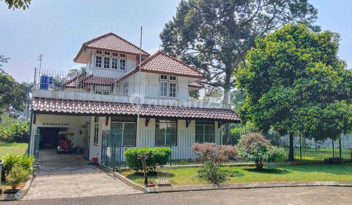 Dijual Rumah 2 Lt, Asri, Luas di Rancamaya Estate 1