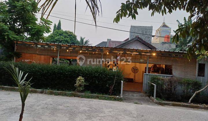 Dijual Rumah Hook Plus Cafe di Komp Pertanian Atsiri Permai 2