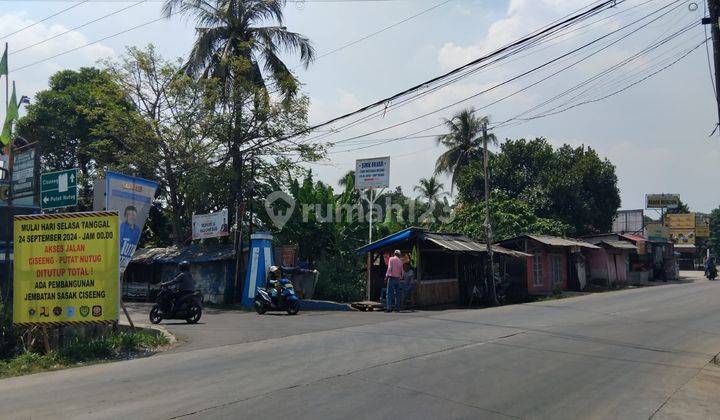 Dijual Tanah Berlokasi di Putat Nutug, Parung. Berada di Pinggir Jalan Raya. Cocok Untuk Usaha Atau Gudang. 1