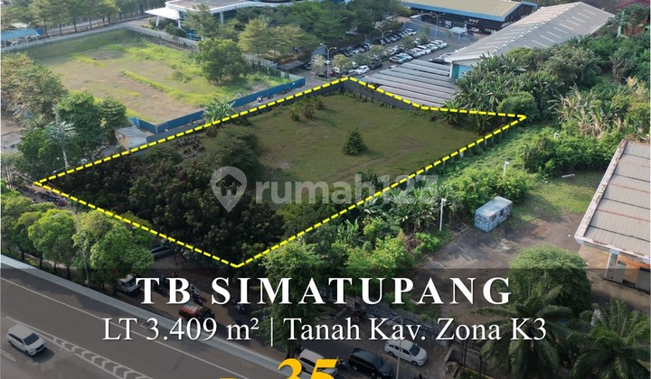 Tanah Kavling Komersil Strategis Siap Dibangun Unit Komersial Lainnya di Tb Simatupang Jaksel Harga Masih Nego