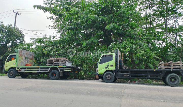 Tanah Strategis Dipinggir Jalan Raya di Cikande Serang Banten Harga Nego Sampai Deal Abis 1