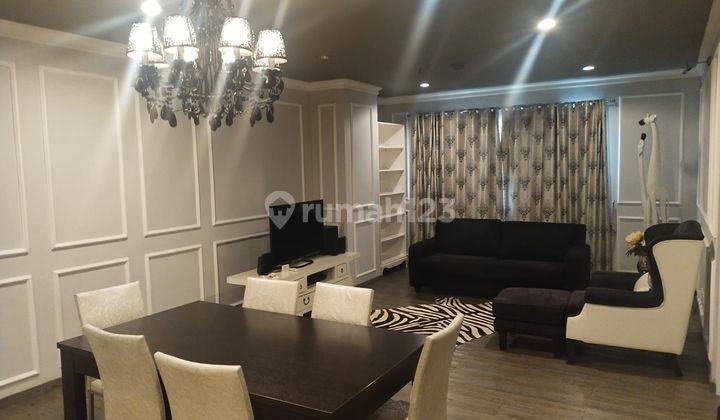 Apartement Strategis Harga Dibawah Pasaran Full Furnished View Sudirman di Permata Senayan Harga Nego Abis 1