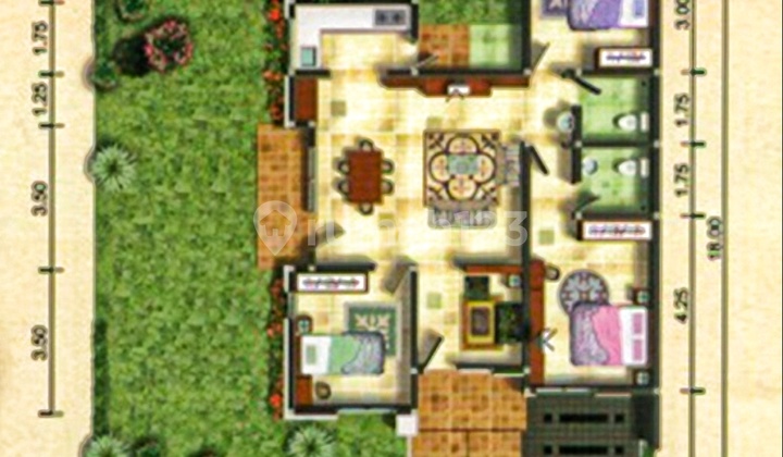 Graha Padma Rumah Jual Luas 252 Hook 3 Kamar Jrakah Tugu Semarang Candi Golf Ngaliyan Bsb 2