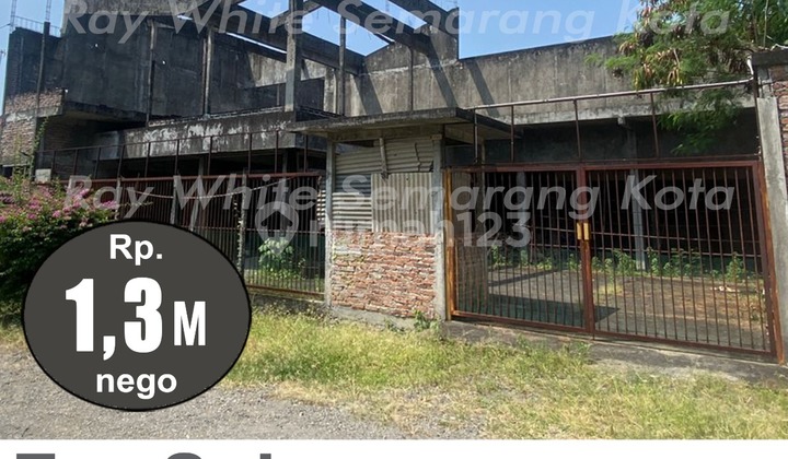 Rumah 1/2 Bangun Mranggen Luas 638/280m parkiran luas bisa puluhan mobil  1