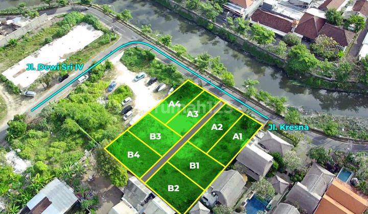 Prime Land 1250m2 For Sale At Jalan Dewi Sri Kuta,badung 1