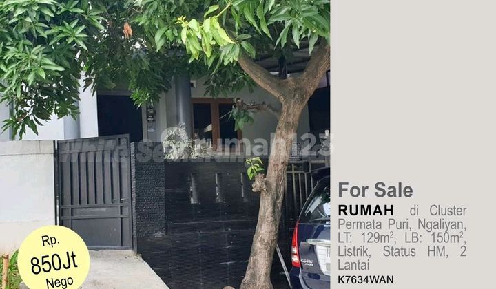 Rumah Siap Huni Dekat Pintu Gerbang Pp 1