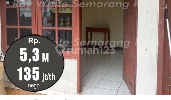 Rumah Siap Huni 709m2 Strategis Di Jalan Raya Banyumanik 1