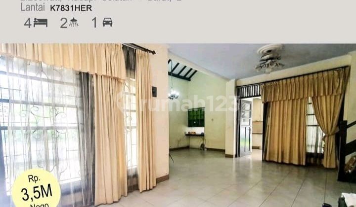Rumah 2lt Hooek Sangat Strategis. Cocok Utk Tempat Tinggal Atau Tempat Usaha. 1