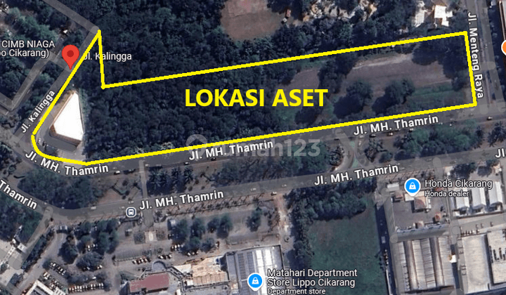 Tanah Seluas 3,2 Ha Di Pusat Kawasan Bisnis Cikarang, Hanya 17 Jt Per M², Di Bawah Harga Pasar  1