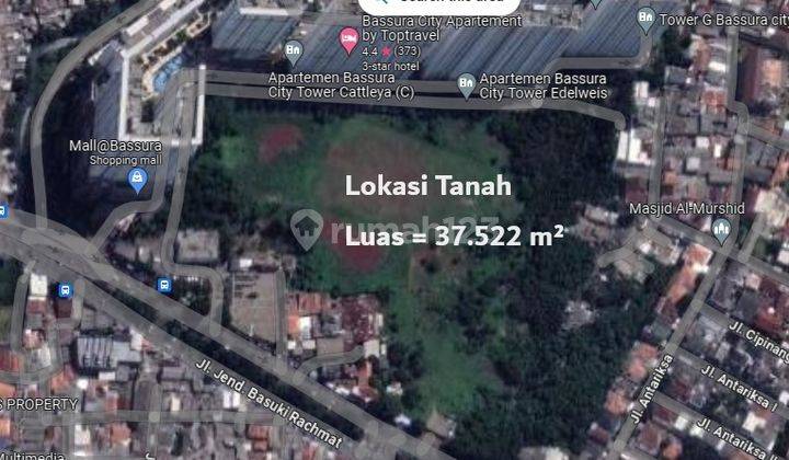 Tanah Strategis Seluas 3,75 Ha Sebelah Mal Basura Jakarta Timur 1