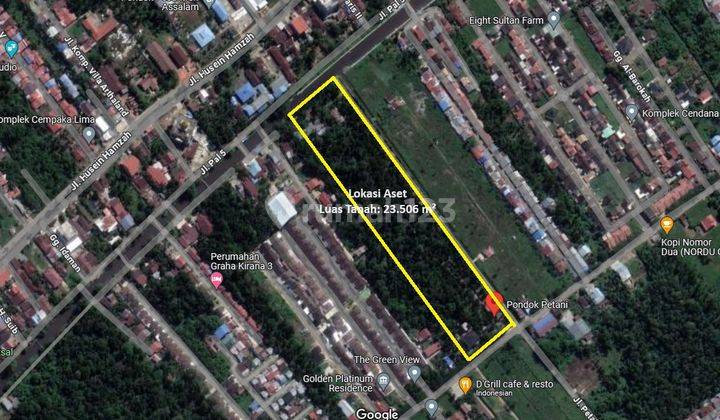 Tanah Pinggir Jalan 23 Ha Cocok Untuk Dibangun Residensial Di Jl. Ujung Pandang Pontianak 1