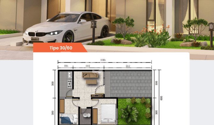 Rumah Baru Murah 1 Lantai Pangkalan 5 Bekasi,Hanya 15 Menit Ke Jalan Tol Narogong 1