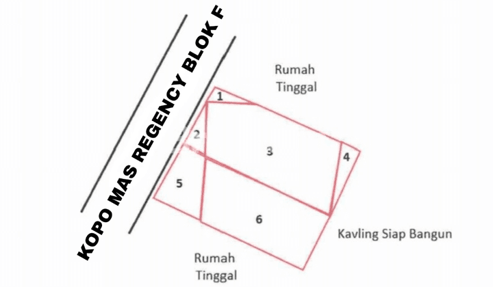 Tanah Residensial Hanya 8 jt/m² Di Kopo Mas Regency Bandung, Hanya 15 Menit Dari Tol Kopo 2