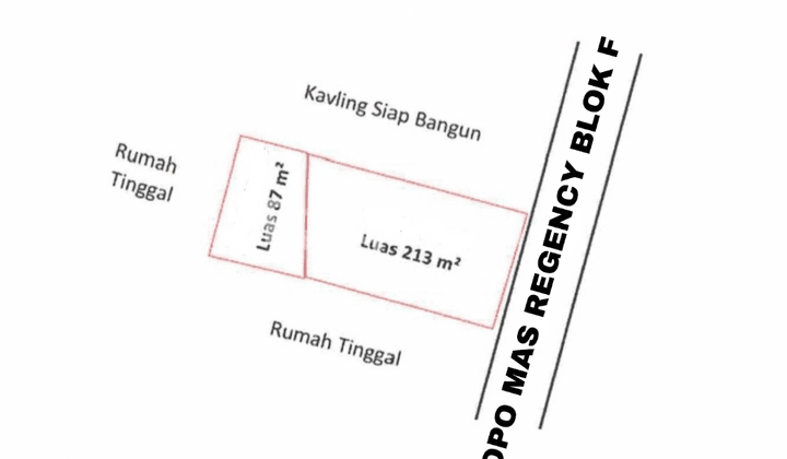 Tanah Residensial Hanya 8 jt/m² Di Kopo Mas Regency Bandung, Hanya 15 Menit Dari Tol Kopo 2