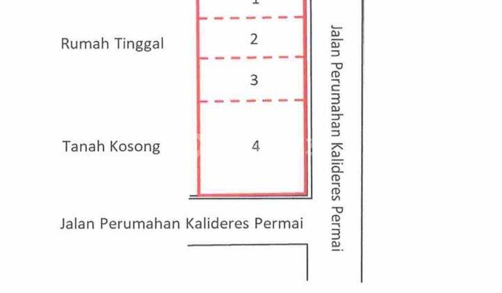 Tanah 4 Kavling Siap Bangun Rumah di Perumahan Kalideres Permai 1