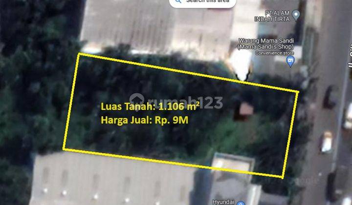 Tanah Kavling Nol Jalan Di Jl. Raya Siliwangi Bekasi 1